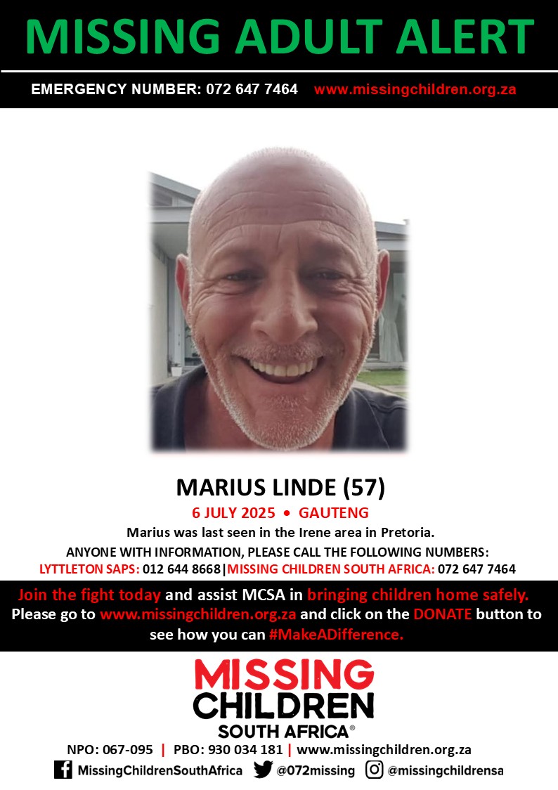Missing Children SA tweet media