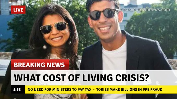 The Tories can't blame Labour for their plundering.. #pmqs 

Wealth of top 10 UK billionaires:
2008 - £71.7 billion
2021 - £182 billion ⬆️ 254% 
Avg weekly earnings of UK workers:
2008 - £522
2021 - £521  ⬇️ -0.2%