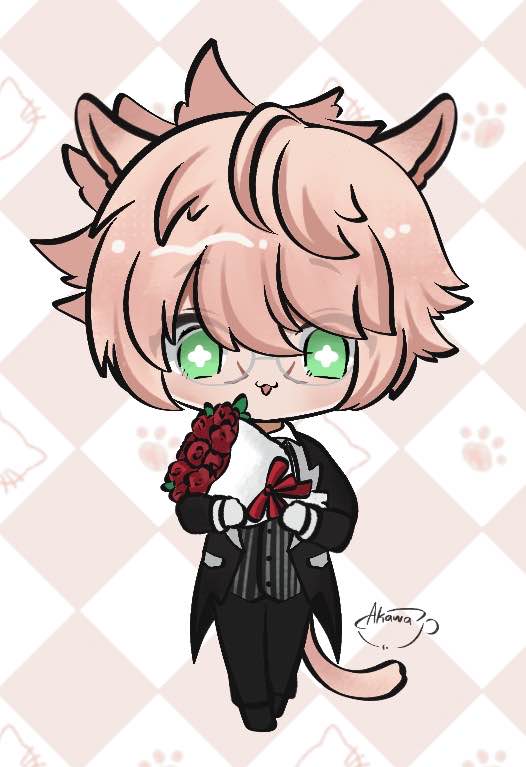 Thank you so much for this beautiful fanart✨
I'm absolutely in love with it and will be a precious memory while I work at Tailcoat!😊 
Illustration by: Agito and Akawa🎨