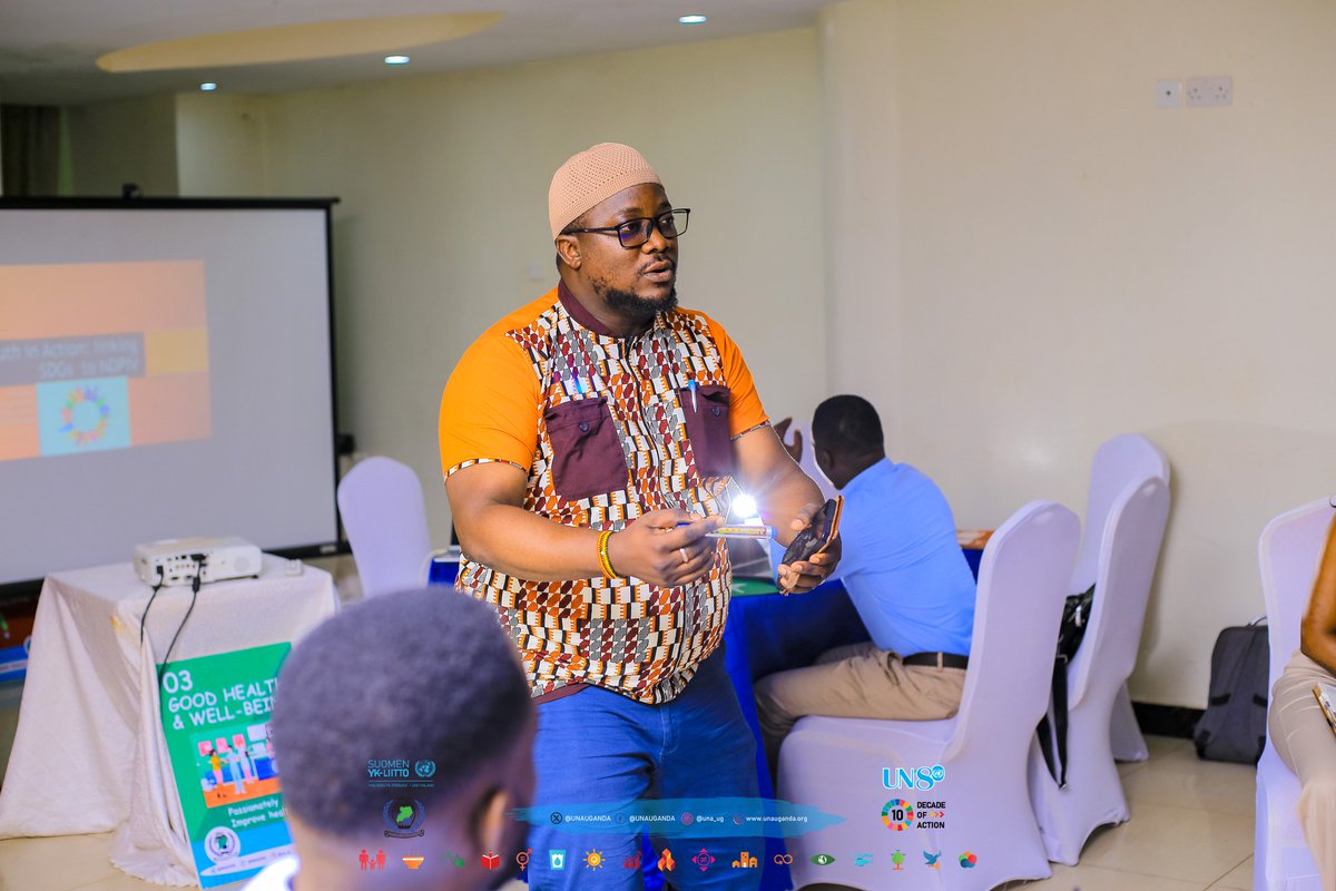lynderlinda's tweet photo. I moderated a youth session on the #SDGs, #PactForTheFuture & #NDP4 with @UNAUganda’s SDG Youth Cluster.
Young people showed passion & solutions for a better Uganda.
Together, we can leave no one behind! 🌍💡 #YouthLeadership #SDGAction @BagumaRT @jennikauppila https://t.co/tYcgPGHDmH