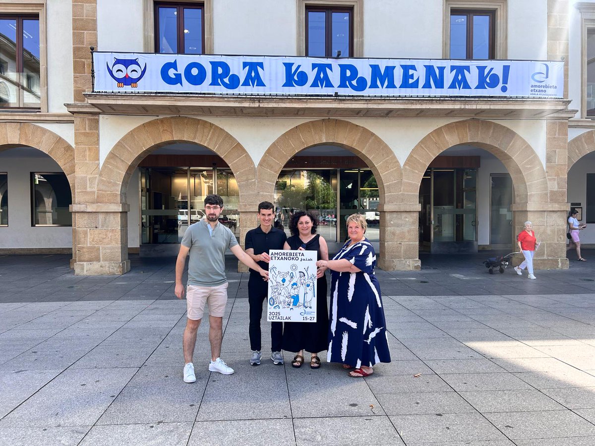 📢Amorebieta-Etxano celebra sus fiestas con una programación variada y actividades para todos los públicos.

Noticia👉labur.eus/in3mkv7q

#amorebietaetxano #amorebietaetxanokoudala
