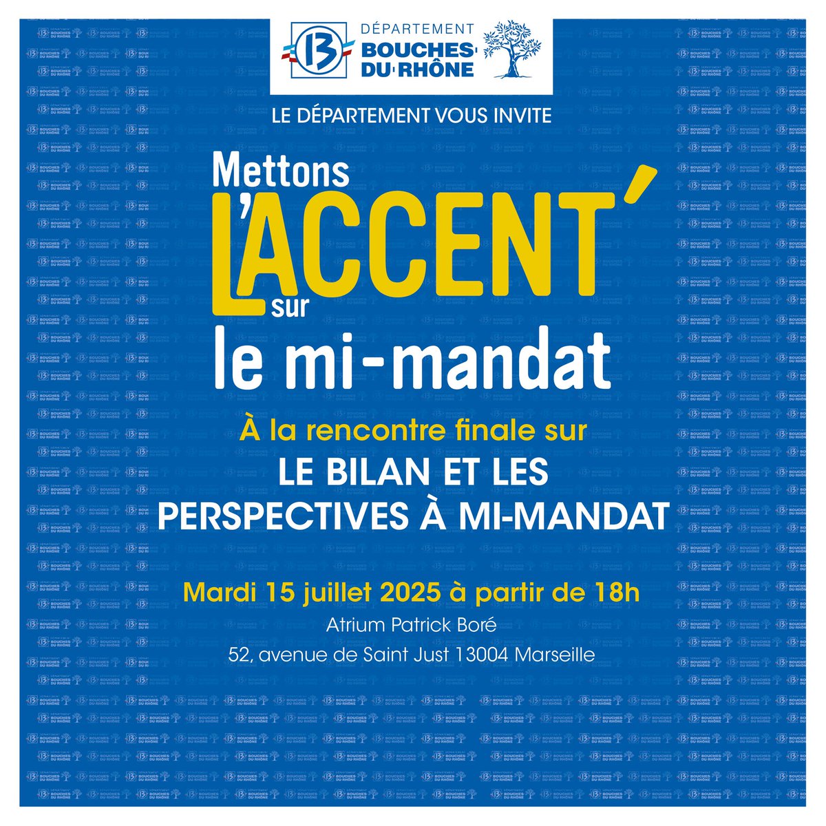 Martine Vassal tweet media