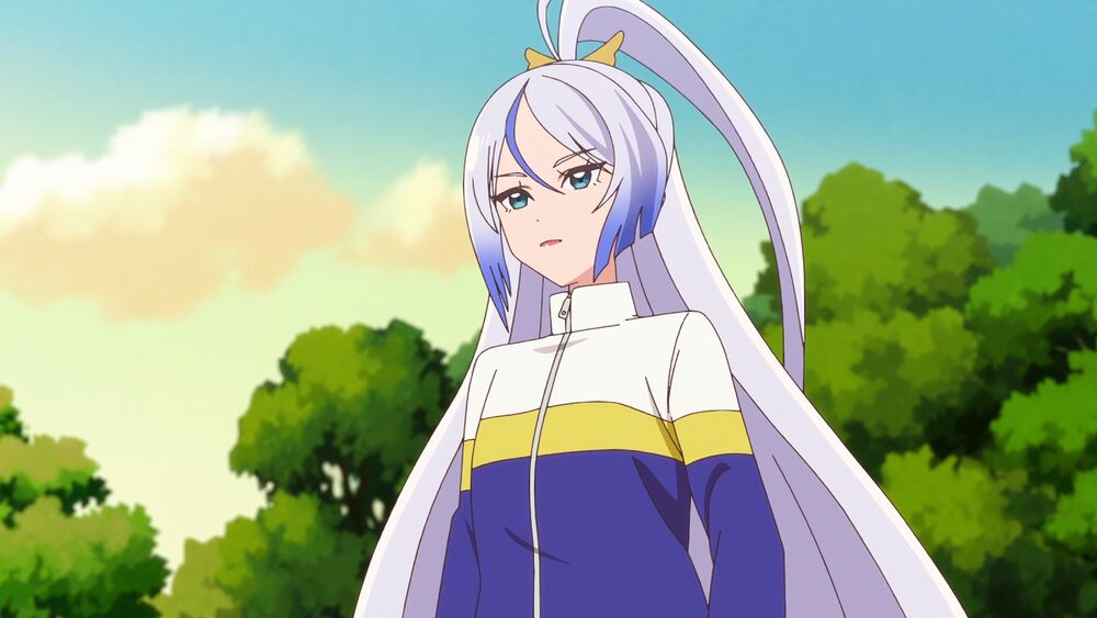 ジャージをえらくお気に入りのシャララ隊長。 #ひろがるスカイ