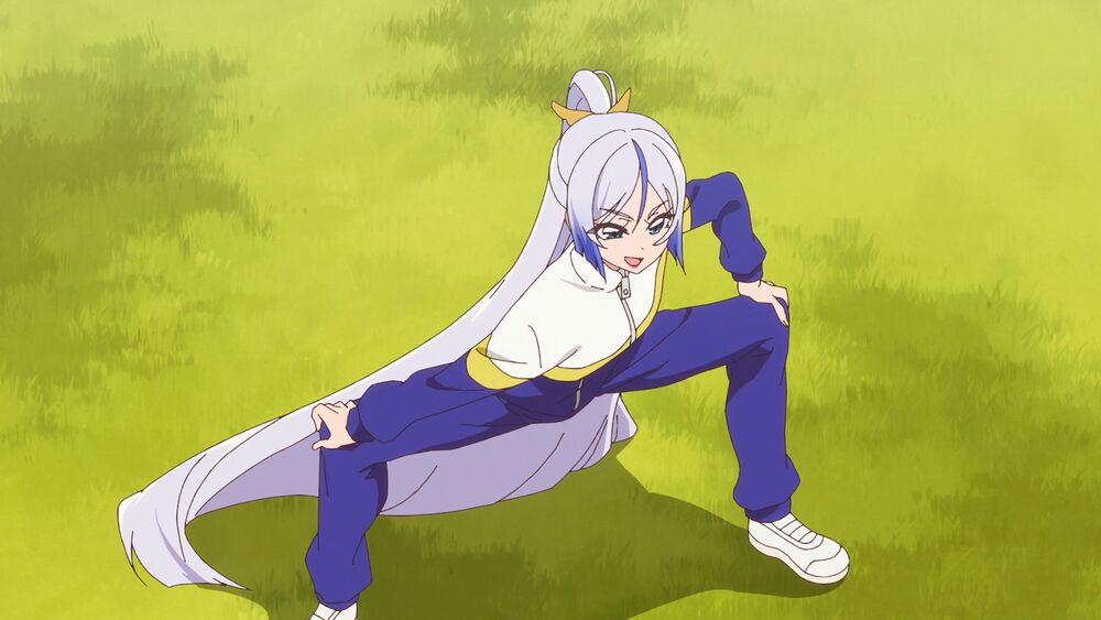 ジャージをえらくお気に入りのシャララ隊長。 #ひろがるスカイ