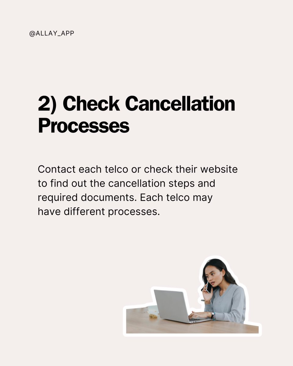 allay_app's tweet photo. 📞 How to cancel a phone line in Malaysia? (1/2)

After your loved one passes away, you may need to cancel their landline, postpaid or prepaid number. Here’s a step-by-step guide, from checking each telco’s process to preparing the right documents and avoiding extra charges. https://t.co/Rbkth1Gxoc