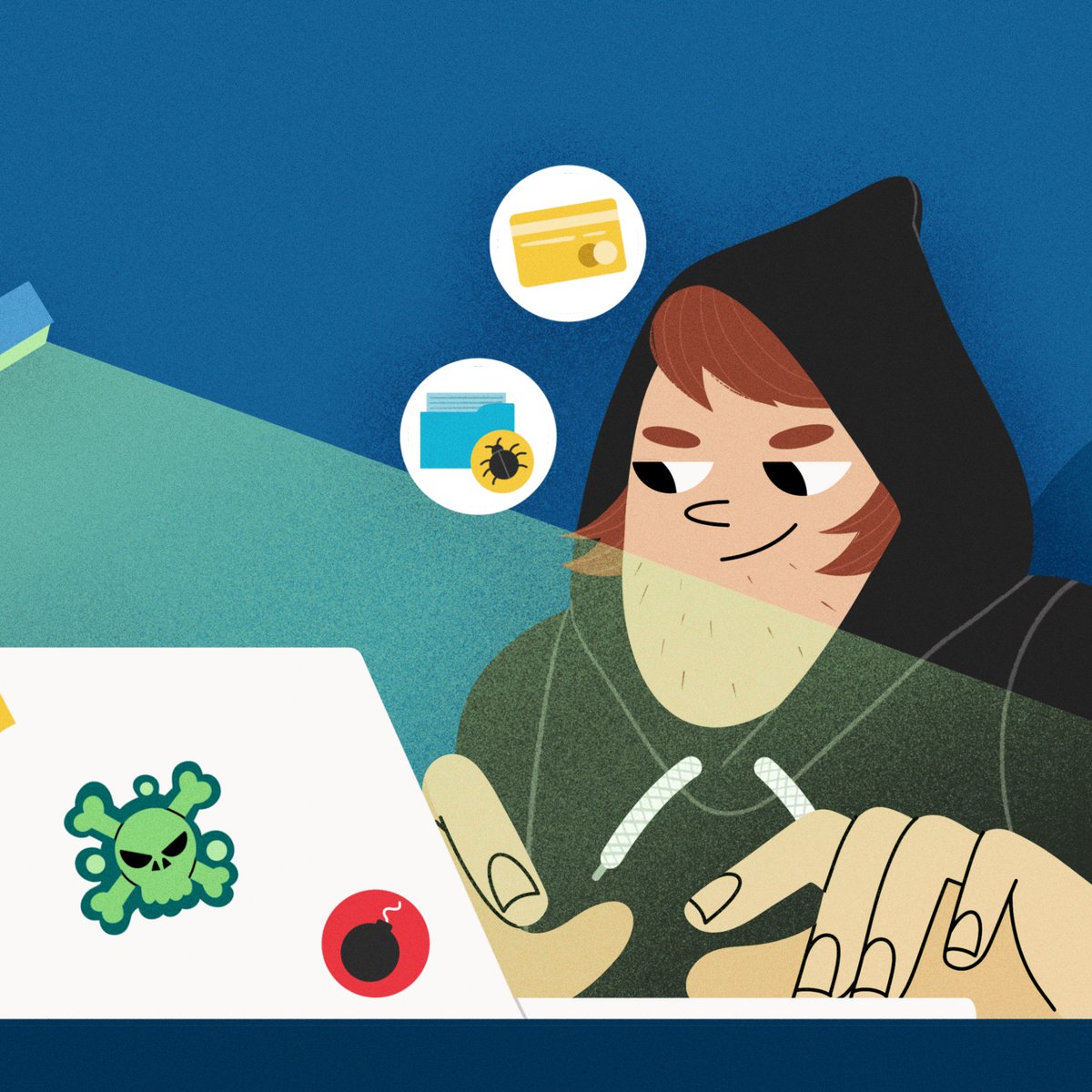 FrontYoungMinds's tweet image. We connect with the internet every day, but did you know it can put you at risk?
In "cyberspace", #cybercrime is a threat - thieves stealing your #data.
Find out how it happens and how to avoid digital traps:
fro.ntiers.in/CyberThreats
#CyberSecurity #CyberSafety #devicesecurity