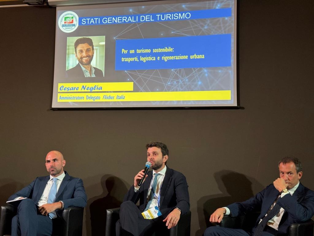 FlixBus_IT (@flixbus_it) on Twitter photo Un bel dibattito ieri agli #StatiGeneralidelTurismo di <a href="/forza_italia/">Forza Italia</a> col Sottosegretario <a href="/mitgov_it/">Ministero delle Infrastrutture e dei Trasporti</a> <a href="/tullio_ferrante/">Tullio Ferrante</a> e i player di mobilità! Trasporti efficienti sono centrali per il turismo: facciamo rete per valorizzare il nostro Paese. Grazie <a href="/CarloDeRomanis/">Carlo De Romanis</a> per la moderazione Un bel dibattito ieri agli #StatiGeneralidelTurismo di <a href="/forza_italia/">Forza Italia</a> col Sottosegretario <a href="/mitgov_it/">Ministero delle Infrastrutture e dei Trasporti</a> <a href="/tullio_ferrante/">Tullio Ferrante</a> e i player di mobilità! Trasporti efficienti sono centrali per il turismo: facciamo rete per valorizzare il nostro Paese. Grazie <a href="/CarloDeRomanis/">Carlo De Romanis</a> per la moderazione