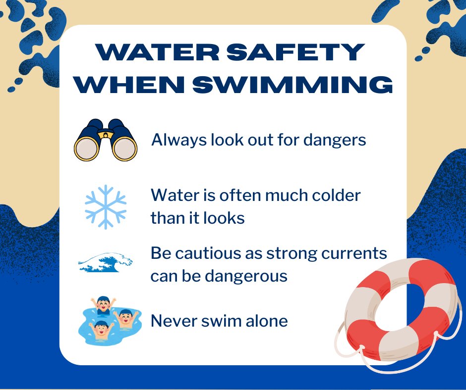 The weather is warming up, however it's important to remember it is still cold in open water. There can be objects and currents that we can't see that could cause danger. ❗❄️
📱Should you see anyone in danger always call 999.  shropshirefire.gov.uk/water-safety