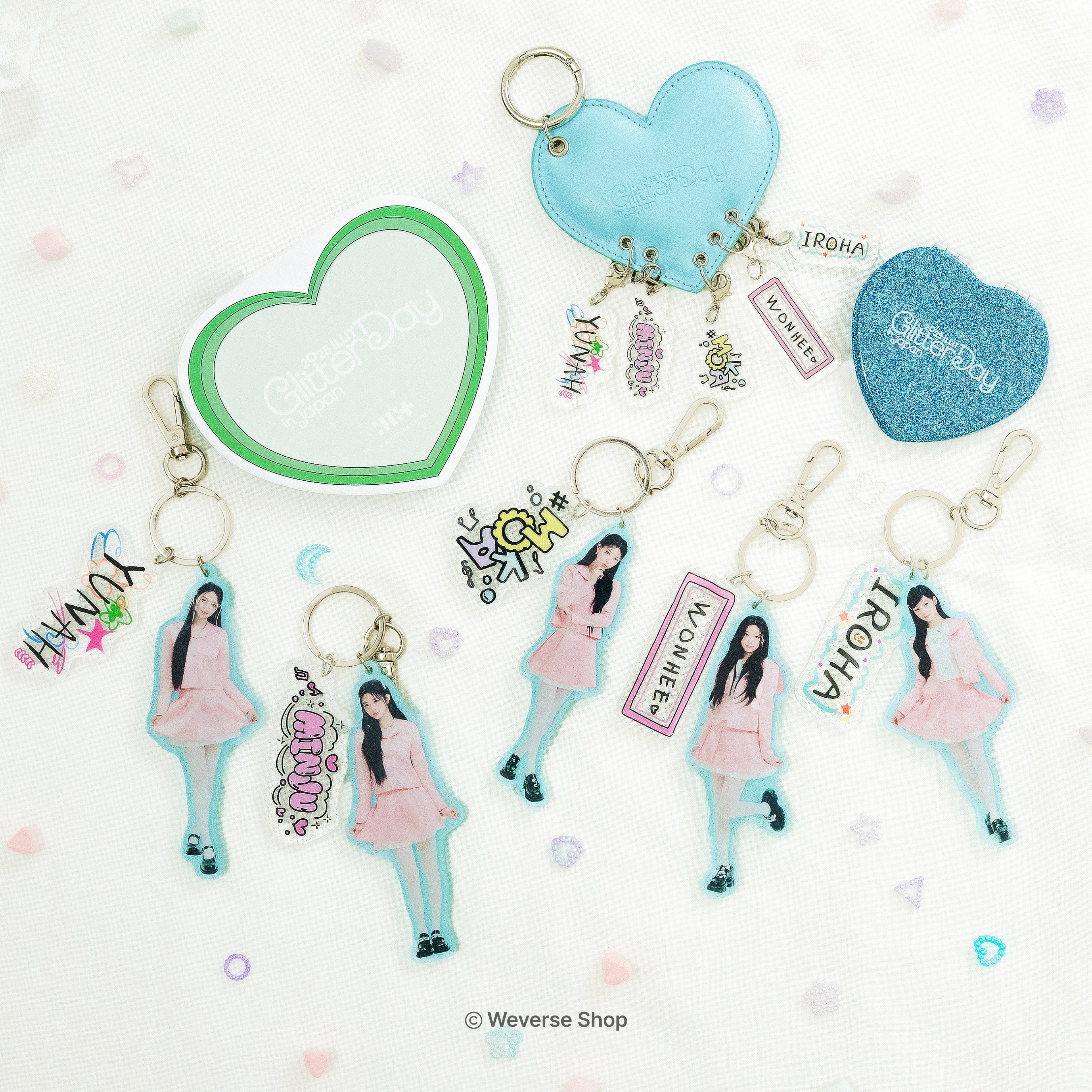 ILLIT GLITTER DAY IN JAPAN 抽選会 ラキドロ 未開封 ILLIT Japan 1st Single '時よ止まれ' CDショップ限定イベント