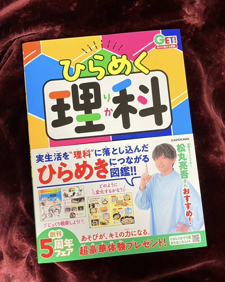mukuroyahonpo's tweet image. 本日発売された、
角川の集める図鑑GET! ひらめく理科
に骨格標本写真を提供させていただきました🐔
3歳から読める楽しい理科の図鑑です。
生き物のことから宇宙のことまで!
ぜひ読んでみてくださいね👽
@ZUKAN_GET