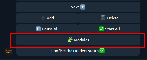AlphaOdinBot's tweet photo. Made a separate button to enable/disable modules

In the future, all new modules will appear there

Only for holders! (20k+ tokens = 20$ now)

https://t.co/5xfyh0rnlx
https://t.co/4HSMuo58yd

@Odin_GodOfRunes @BobBodily #odinfun https://t.co/VuOyCfm1BS