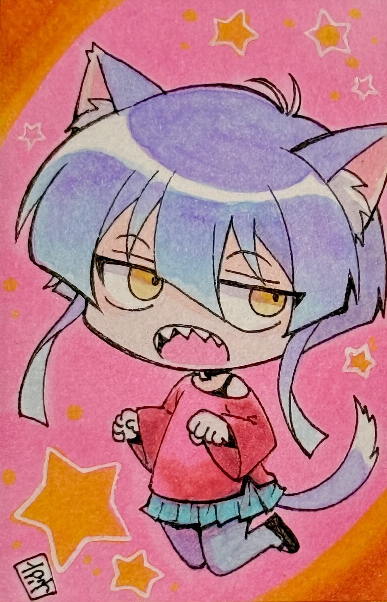 アナログイラスト とばさわ on X: 
