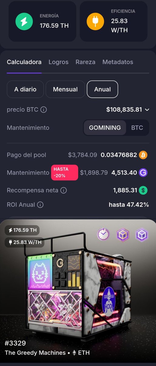 MarcosLope15338's tweet photo. 🔥 Mira lo que el Greedy logra con estrategia y reinversión constante…
No hay magia, solo disciplina cripto 🐉
💜 Empieza tu camino con 5% de descuento en tu primer minero usando mi enlace:
👉 https://t.co/qQaIT7EMTz
#GoMiningVIP #DescuentoCrypto #MinadoConEstrategia https://t.co/ryk9FZvnXn