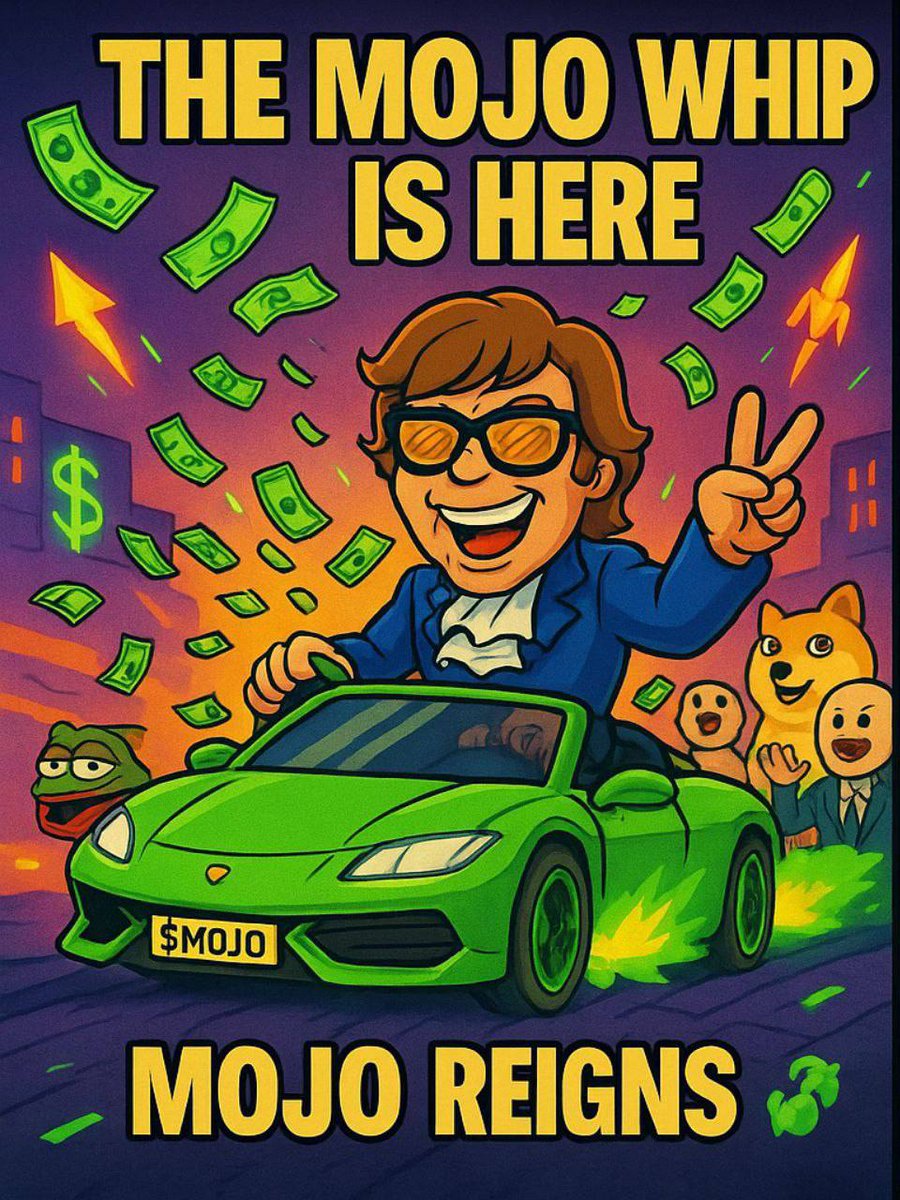 <a href="/JakeGagain/">JAKE</a> $MOJO is going so much higher! 🔥

$MOJO is where the real grind is happening. Solid team, strong vision, and relentless momentum. This one’s not just hype, it’s built different. 🔥

DEX dexscreener.com/solana/FmG336L…

CA: HvXScqZ3psYK14Wr53nQdK3tPST9MjhcGkAEwK1rmxej

<a href="/austinpowers236/">austinpowersmojo</a>