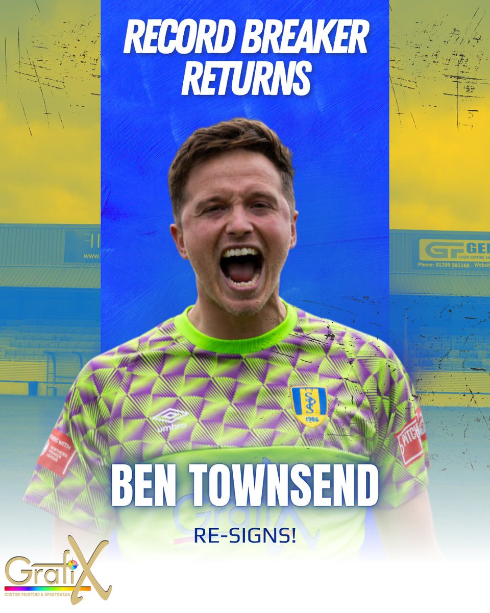𝘽𝙍𝙀𝘼𝙆𝙄𝙉𝙂 𝙉𝙀𝙒𝙎

Ben Townsend stays!

Read more: stocksbridgeparksteels.co.uk/news/ben-towns…