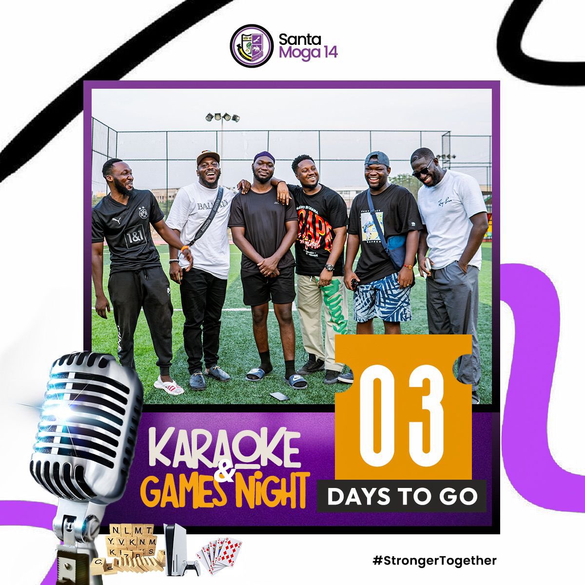 3 days more to the most epic Karaoke &amp; Games Night with SantaMoga14.

Mic’s on, games ready and the vibes are guaranteed.
Get ready to sing your heart out, play hard and make unforgettable memories.

#PlayUp