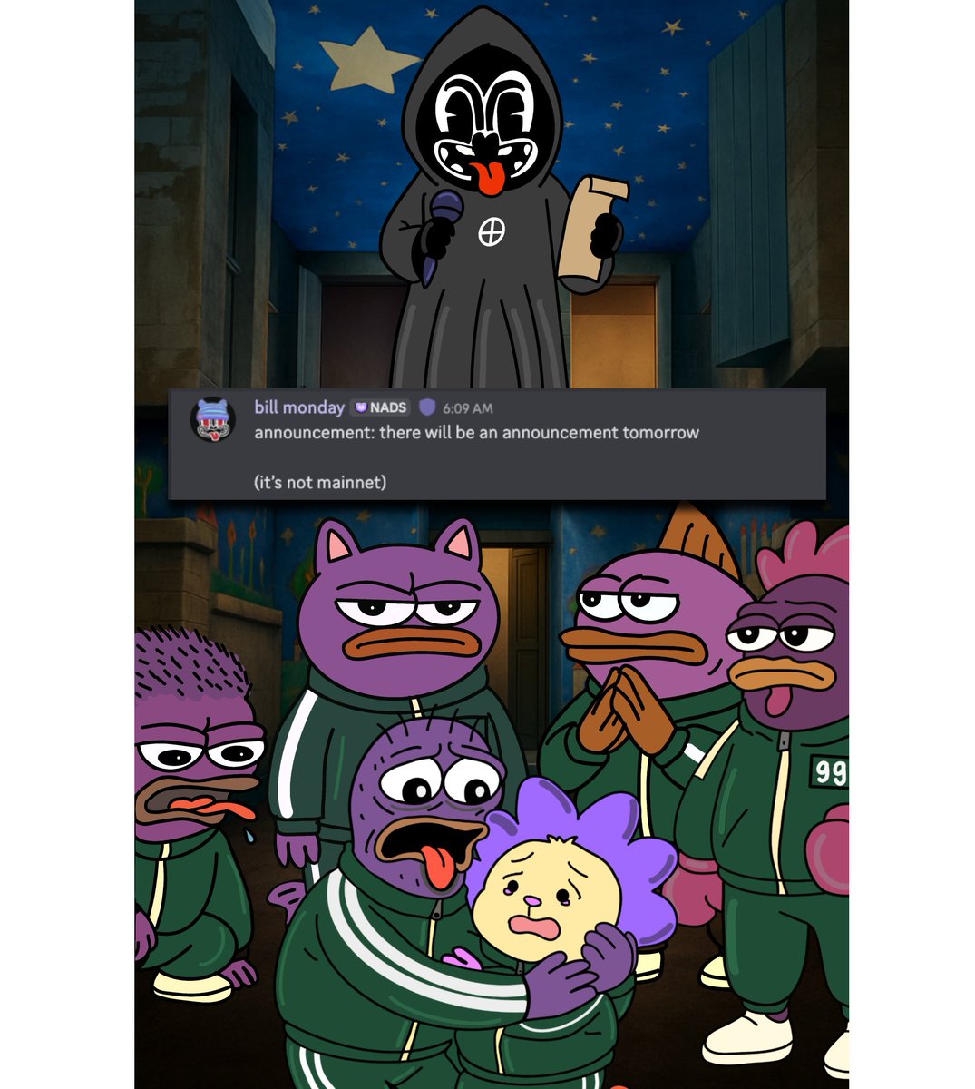 ATTENTION PLS ! we are waiting for the announcement . <a href="/monad_xyz/">Monad ⨀</a> <a href="/monadthailand/">Thainads ⨀ (evm/acc)</a> <a href="/moncock_xyz/">Moncock</a>