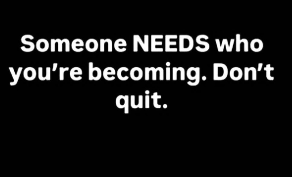 Never Give Up. 👊👊👏👏☕️☕️