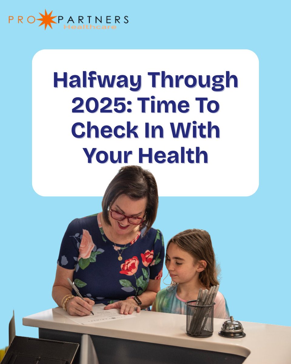 ProPartnersHC's tweet image. We&apos;re halfway though 2025 and now’s the perfect time to revisit your goals, schedule a checkup, and talk to your doctor about sleep, stress, or symptoms you’ve been ignoring.

We’re here when you’re ready.
 Call to learn about becoming a member (913) 451-5709