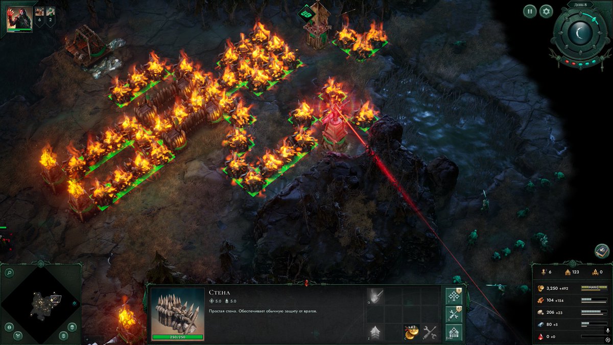 Fire Walls can certainly be used to give your failing defensive stand some extra destructive power.🔥💥

They can also be used to create some pretty pictures! Here are some of our personal favs 🎨