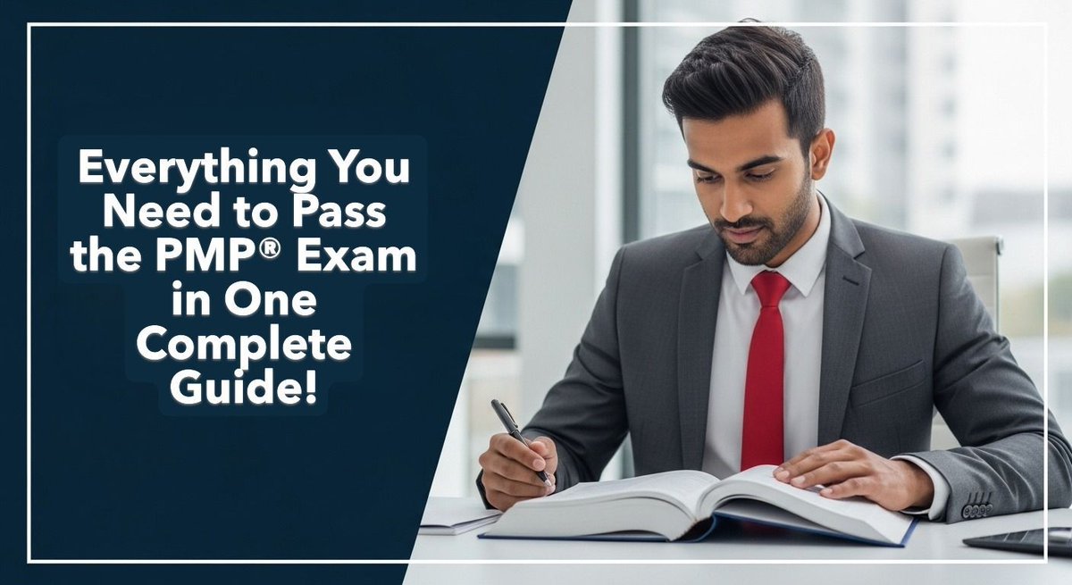 Ace the PMP® exam with our complete study guide—600+ pages, 1,500+ practice questions, and access to a 22+ hour audiobook and 35-hour e-learning course.

#PMP #CAPM #ProjectManagement #ExamPrep