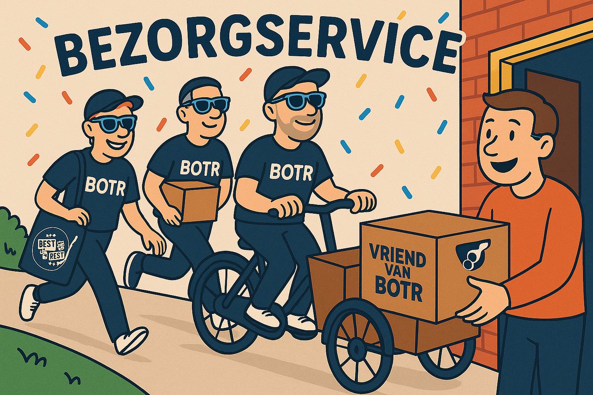 BOTRSR's tweet photo. 📦 Bericht voor de Vrienden van BOTR!

Bijna 100 pakketten zijn ingepakt en vanavond starten we onze eerste bezorgronde! Houd je deurbel in de gaten, want de enige echte BOTR Bezorgservice komt langs. https://t.co/OT95MqgQor