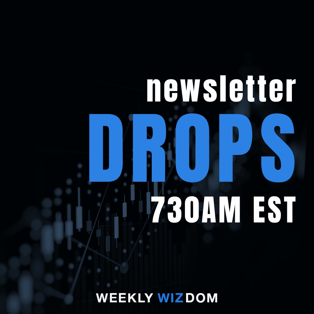 Weekly Wizdom (@weeklywizdom) on Twitter photo 7:30AM drop ☕
Coffee’s hot, charts are hotter.
Pull up a chair the week starts here. 7:30AM drop ☕
Coffee’s hot, charts are hotter.
Pull up a chair the week starts here.