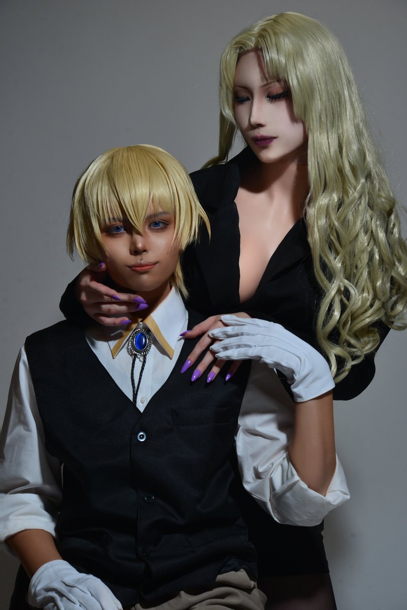 ⚠Cosplay
𝐃𝐂 /    𝐕𝐞𝐫𝐦𝐨𝐮𝐭𝐡
                              𝐁𝐨𝐮𝐫𝐛𝐨𝐧

🥃Bourbon : みりんさん(<a href="/mirin_38/">みりん</a>)
🍸Vermouth : 春風うらら

📸:<a href="/Akichin7/">Aki@</a> さん

📍Studio Lihi様(<a href="/studio_Lihi/">Studio Lihi</a>)