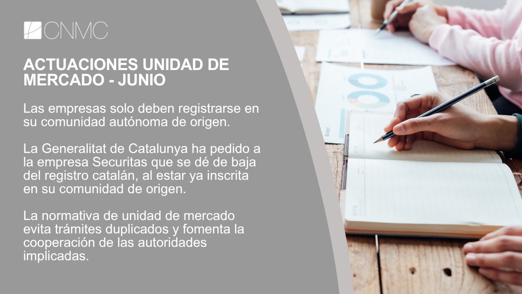#LGUM| Las empresas solo deben registrarse en su comunidad autónoma de origen.

📃NP: bit.ly/4ksEZtW