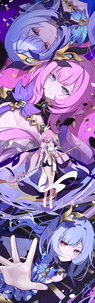 #崩壊3rd #HonkaiImpact3rd #エリシア #Elysia #100日チャレンジ 
day100  ✿✿ヽ(°▽°)ノ✿