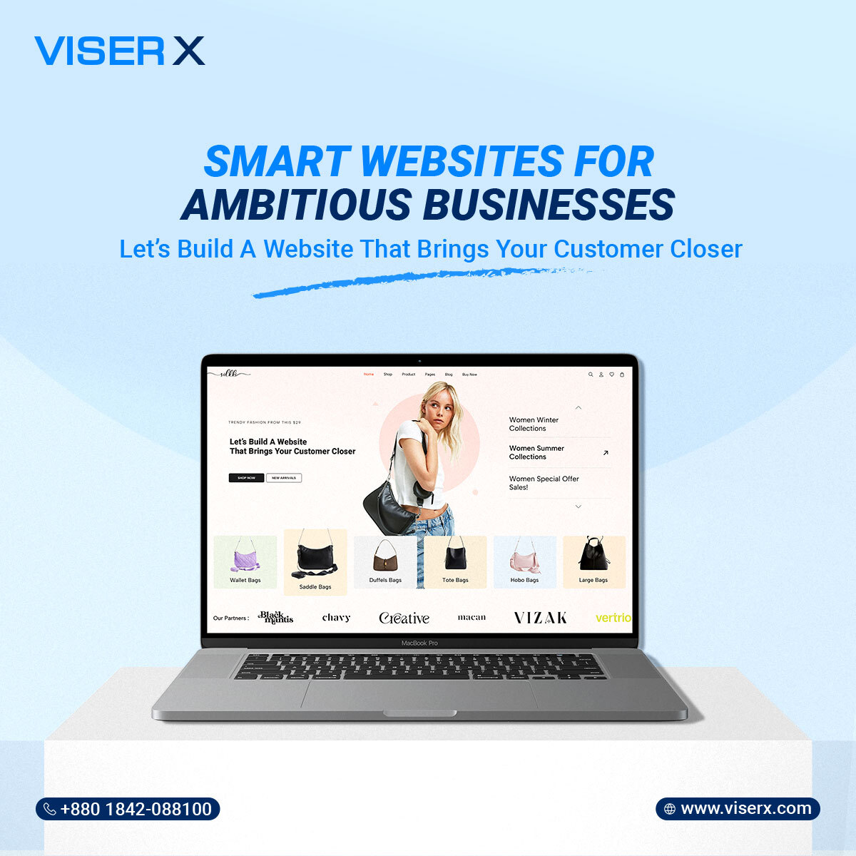 Is your business doing well offline but struggling online without a responsive website? VISER X builds custom, mobile-friendly, secure websites tailored to your goals. Let's grow your online presence! 

📞 +8801842-088100 
🌐 viserx.com/services/web-d… 

#WebsiteDevelopment #VISERX