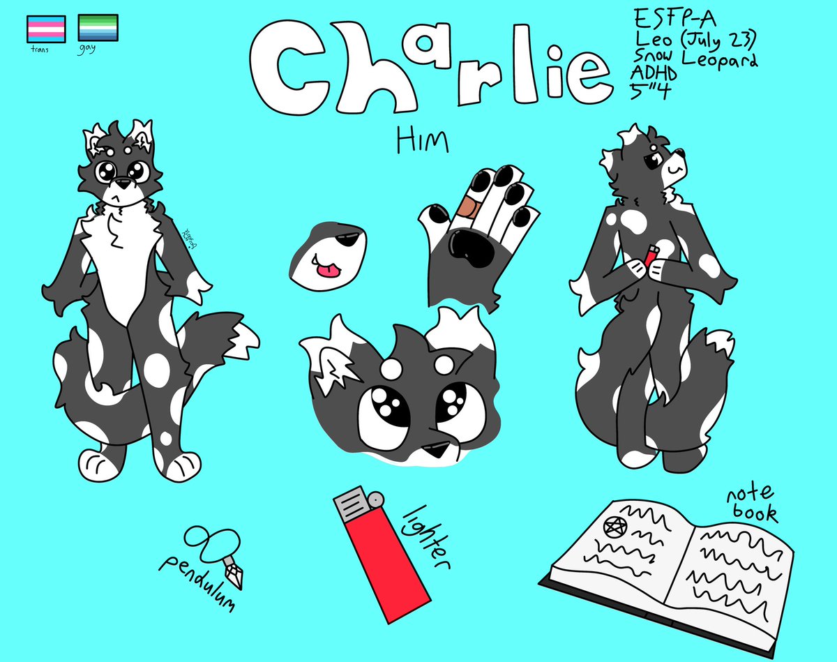 FloofMutt's tweet photo. Refsheets!!! :3

#furry #therian #art #lgbtq https://t.co/GRUafVAxTc