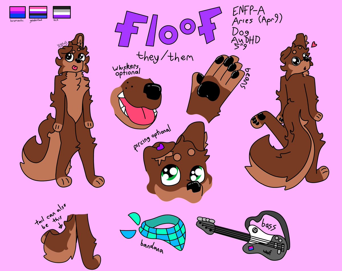 FloofMutt's tweet photo. Refsheets!!! :3

#furry #therian #art #lgbtq https://t.co/GRUafVAxTc