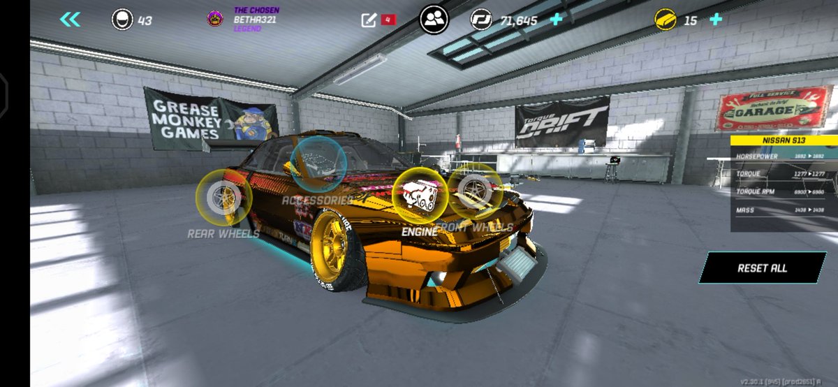 BethaDrift's tweet photo. Iseng minta disettingin ChatGPT gacor gini mobil gua wkwkwk 🤣

Tp blm berani turun battle ini buat practice doank kesayangan soale wkwkwk 🤣 https://t.co/BCOowR02PQ