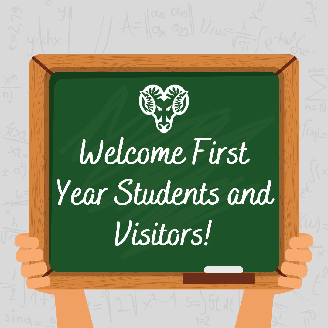 Welcome all first year students and visitors to today's orientation!