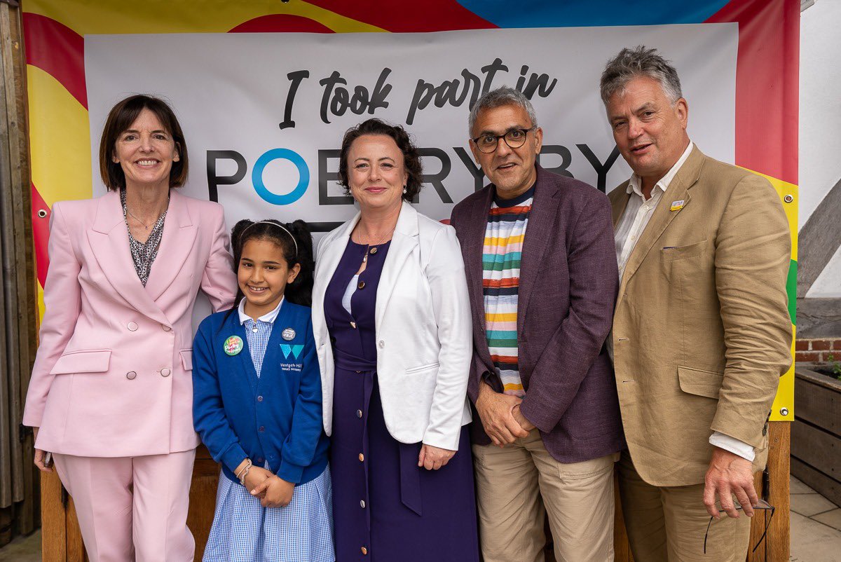 CMcKinnellMP's tweet image. Lovely to join @poetrybyheart’s National Poetry Recitation Competition to see some of our most talented children perform their favourite poem.
As Schools Minister I’m proud to say we’re continuing to fund this programme for another year and supporting its positive outcomes.