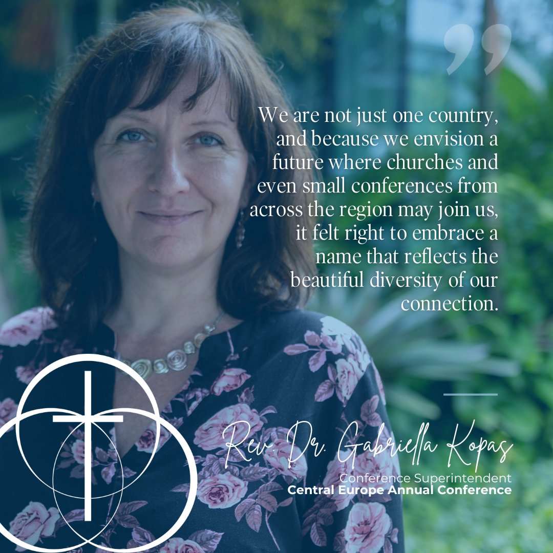 GlobalMChurch's tweet photo. The Slovakia AC is now the Central Europe AC! 🌍 Rev. Dr. Gabriella Kopas, Conference Superintendent, shared, “I am filled with hope and joy...this change opens the door for greater unity, inclusion, and growth in our shared mission." 

#GlobalMethodist #CentralEuropeAC https://t.co/S8ZWp0SJmT