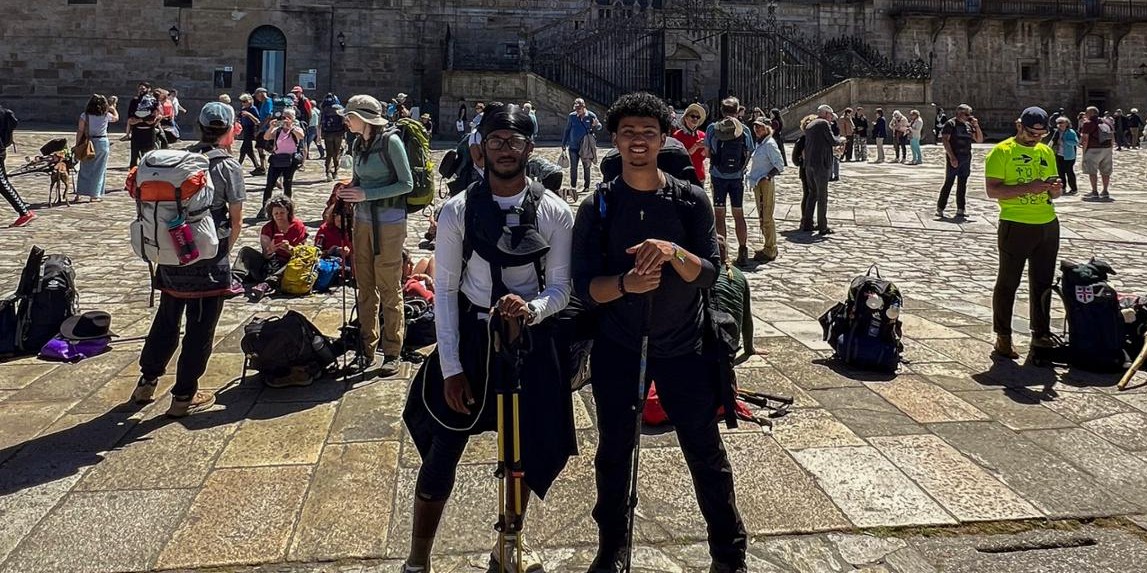 Johansen Vargas ’26 and David Nieves ’27 have now traversed the Camino de Santiago twice, including this year as student leaders for the program's third cohort.

Read more about their incredible journeys on the trail and as F&amp;M students: pulse.ly/cqbee45sfd