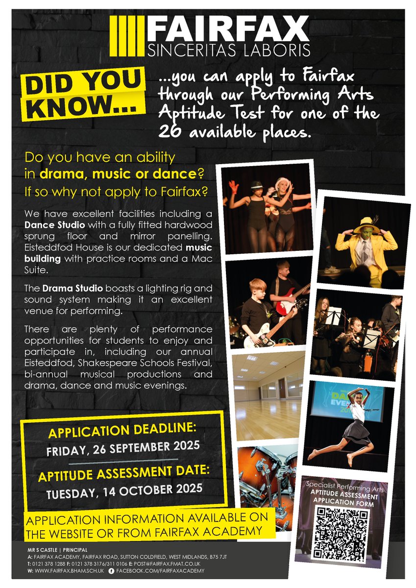 2026 Aptitude Assessment Places - Application Form Now Open