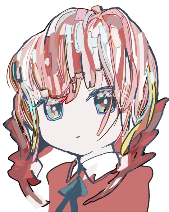 #独学でここまで成長したから一緒に頑張ろう ふちどり使うの楽しいね 2022 2025