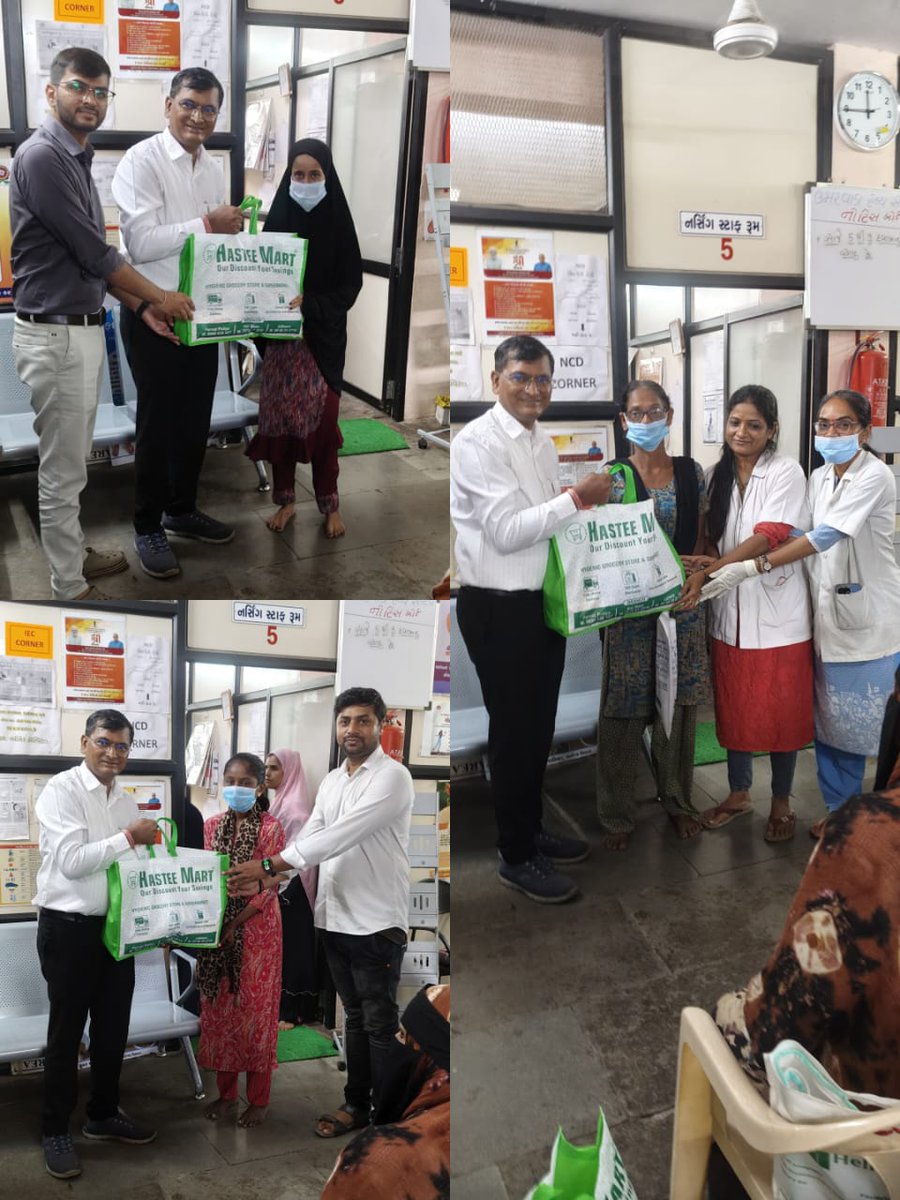 ntep_smc's tweet photo. આજ રોજ તારીખ 08/07/2025 ના રોજ SEZ ઝોનના ઉમરવાડા UHC ખાતે Dy. MOH Sir (SEZ) ના સહયોગથી 08 એએનસી લાભાર્થીઓને અને 04 ટીબી દર્દીઓને કુલ 12 ન્યુટ્રીશન કીટ વિતરણ કરવામાં આવી.#TBControl #NTEP #SMCSurat https://t.co/B0VNSr3EVV