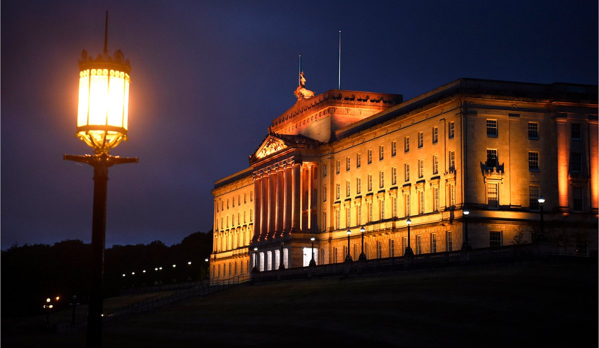 niassembly's tweet image. To mark the Twelfth of July, Parliament Buildings will be lit orange this evening.