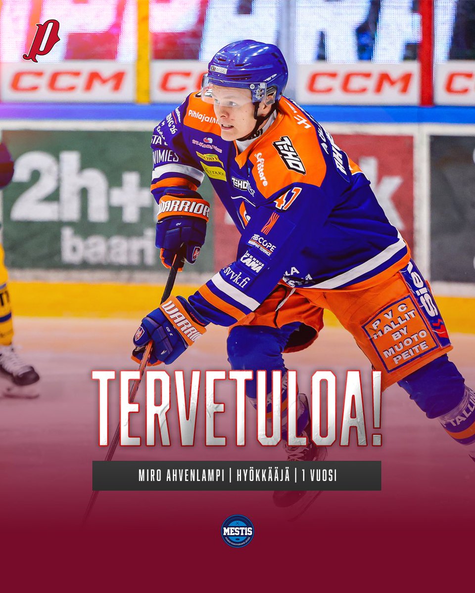 Kynät sauhuavat kesälläkin - Lehikoinen, Hietamäki ja Ahvenlampi vahvistavat Pyryä kaudella 25/26 ✍🏻

Lue tiedote 📝 : pyryhockey.com

Näiden sopimusten myötä Pyryn rosterissa on 23 pelaajaa valmiina tulevalle kaudelle.

#PyryHockey #Mestis