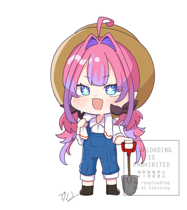 実は全身描いていたw 透過繋げてます #ヴィヴィメイク