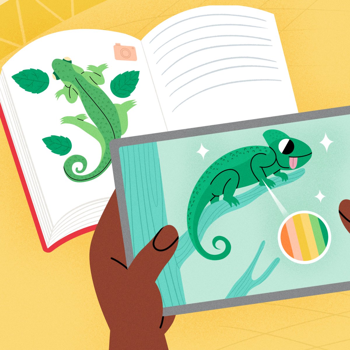 FrontYoungMinds's tweet image. Ever heard of Augmented Reality books?
They look like usual #books but have added features - 3D animations, quizzes, sounds - which work on a digital device.
Will they help us read more, or will they distract us from #Reading?
fro.ntiers.in/ARbooks
#augmentedreality #futuretech