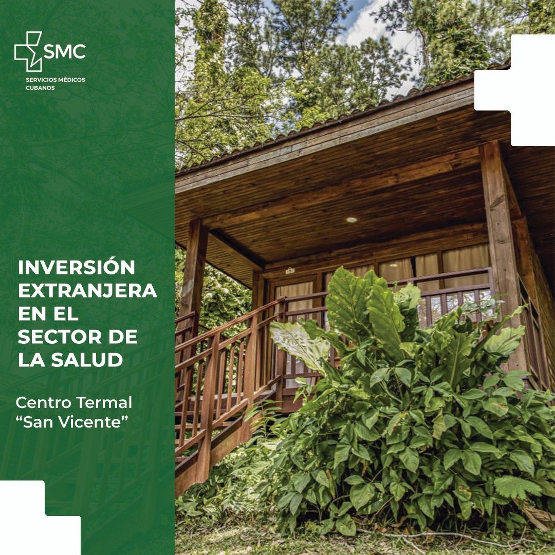 🌟 ¡Inversores atentos! 💼💧
#Cuba ofrece oportunidades únicas en #turismodebienestar con proyectos termales de alto potencial.

📍 Destaca el Centro Termal San Vicente, en #Viñales, Patrimonio Natural de la Humanidad.

🔗 Conoce más: bit.ly/3SJ3YhF

#InversiónExtranjera