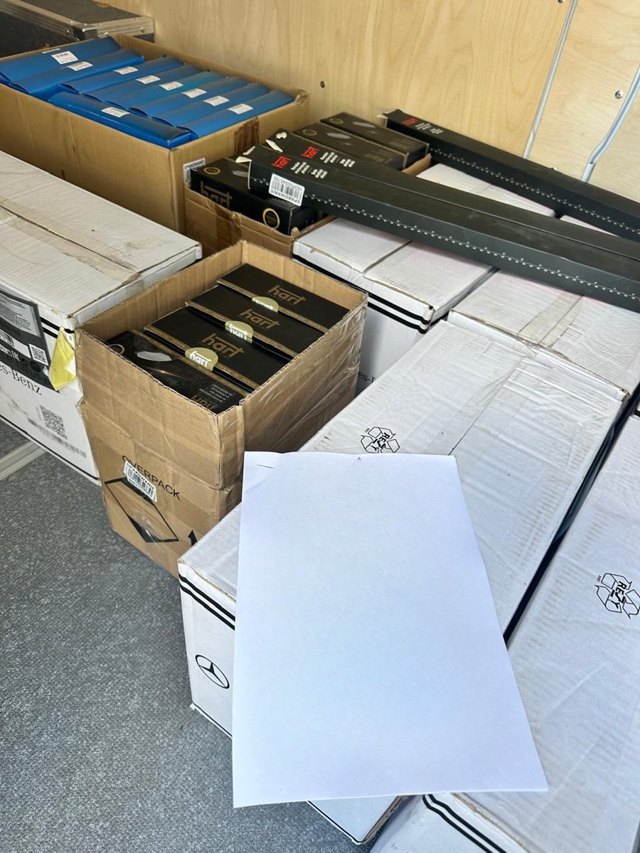 We have great news today!
Car parts and car spares have been delivered to the #Hospitallers.  
We are endlessly grateful to our partners and donors who continue to support the paramedics.
Stay tuned for more updates and donate generously!
Join us for help hospitallers.org.uk