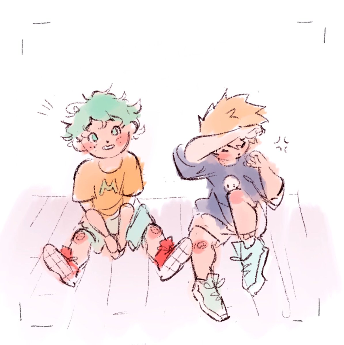 Recolored this little doodle! Much happier with the colors now :)