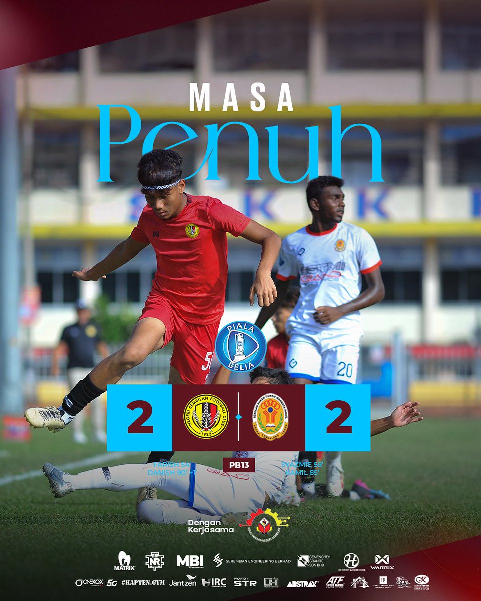nsfc1923devt's tweet image. Masa Penuh | NSFC 2️⃣-2️⃣ SSTMI

#JangMudo B-18 berkongsi mata di Kuala Pilah.  🟡⚫️🔴

#NSFC
#HobinJangHobin
#NSFCdevt
#PialaBelia2025