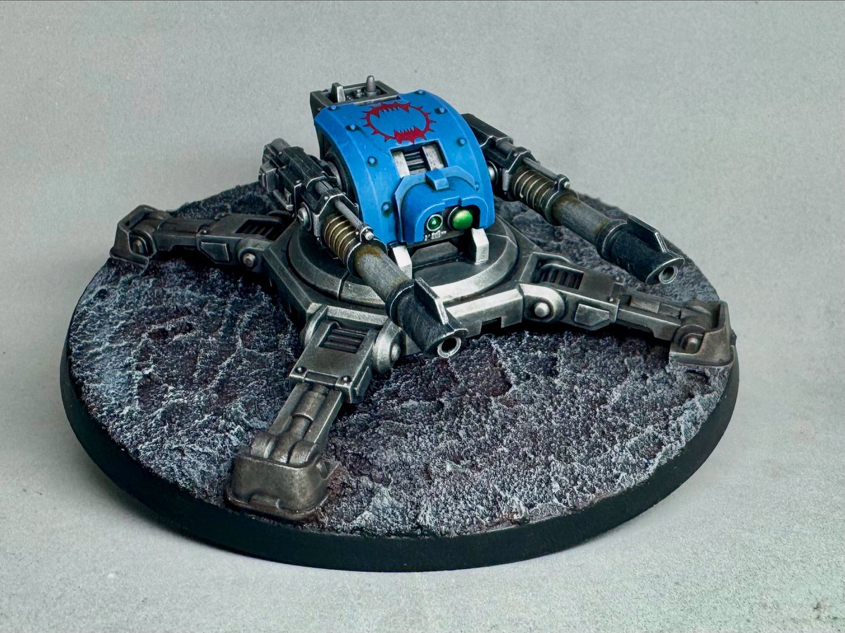 TheLegionofTwo's tweet photo. Small addition to the legion today with the first turret completed, may make a Blackshield one next before going on the turret two. Posted by J #worldeaters30k #horusheresy @warhammerHQ https://t.co/UbLgKjLzAf